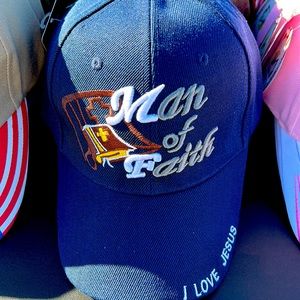 Man of Faith hat! 15.00 dollars!